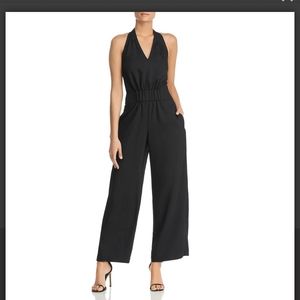 kenneth cole black halter pantsuit